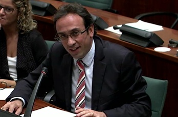 El nuevo secretario general de Convergència, Josep Rull, en una imagen de archivo. (PARLAMENT)