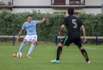El Eibar ha logrado su tercer triunfo en pretemporada. (Gorka RUBIO/ARGAZKI PRESS)
