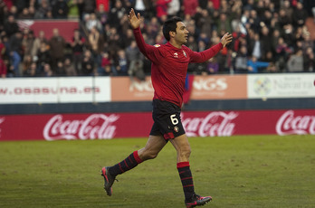 Nekounamek sei denboraldi egin zituen Osasunan. (Idoia ZABALETA / ARGAZKI PRESS)