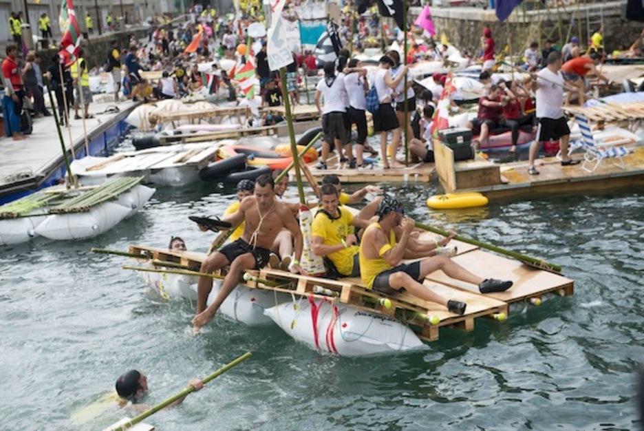 Arraunak erraz ihes egiten du halako zorokerian!