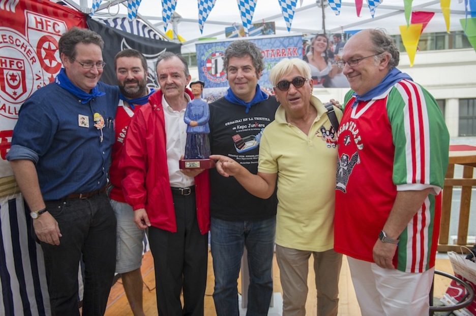 Moskotarrak ha premiado a Kepa Junkera. (Marisol RAMIREZ / ARGAZKI PRESS)