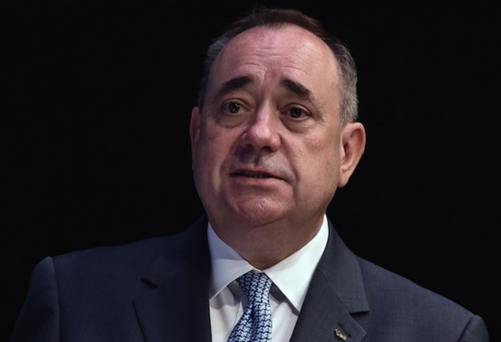 El ministro principal de Escocia, Alex Salmond. (Andrej ISAKOVIC/AFP PHOTO)