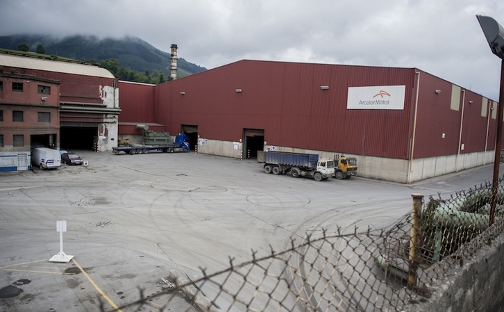 Imagen de la fábrica de Arcelor en Zumarraga. (Gorka RUBIO/ARGAZKI PRESS)