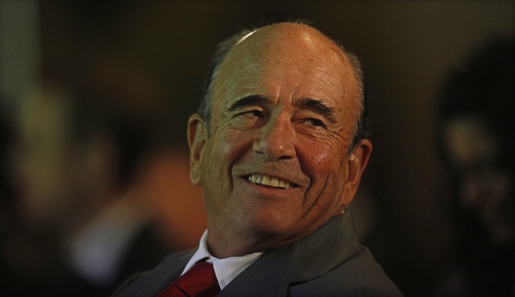 Emilio Botín. (Shaun CURRY/AFP)