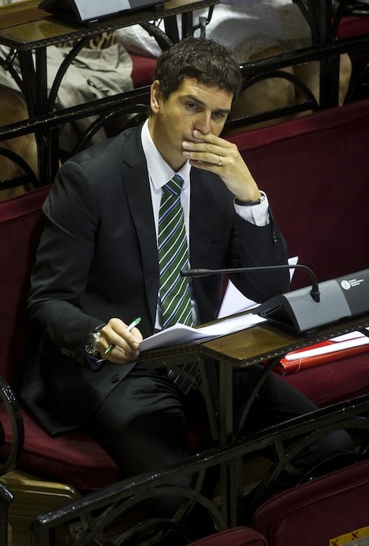 El portavoz de la Diputación de Bizkaia, Unai Rementeria, en una imagen de archivo. (Luis JAUREGIALTZO/ARGAZKI PRESS)