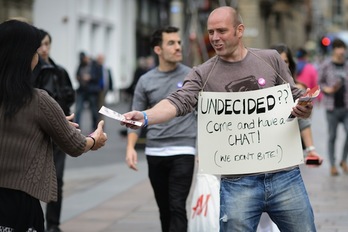 Portada del ‘Daily Record’, con la misiva de los tres líderes británicos. (www.dailyrecord.co.uk)