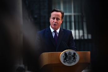 David Cameron ha comparecido en Downing Street. (Carl COURT/AFP) 