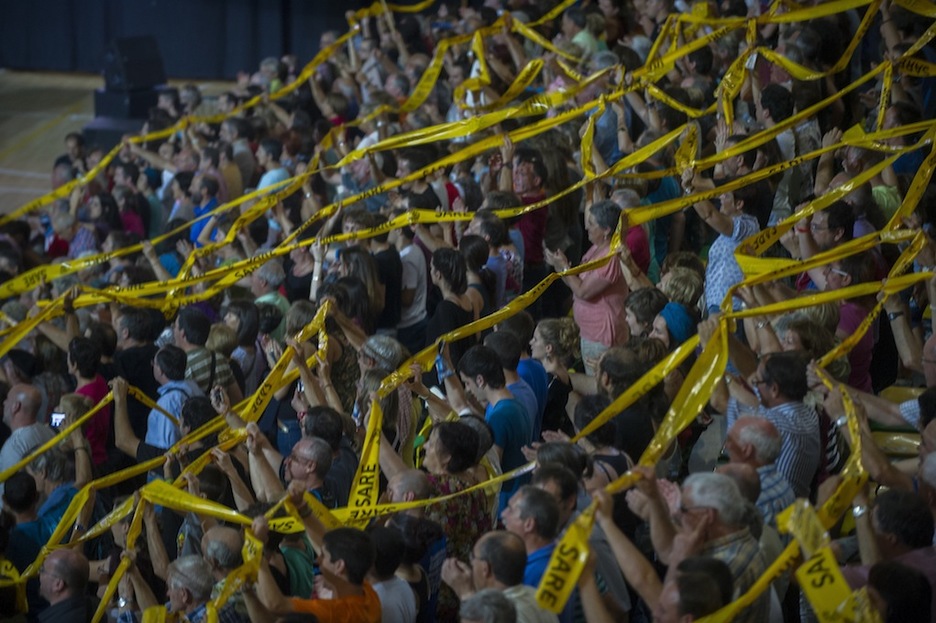 La imprescindible implicación de los asistentes. (Juanan RUIZ / ARGAZKI PRESS)