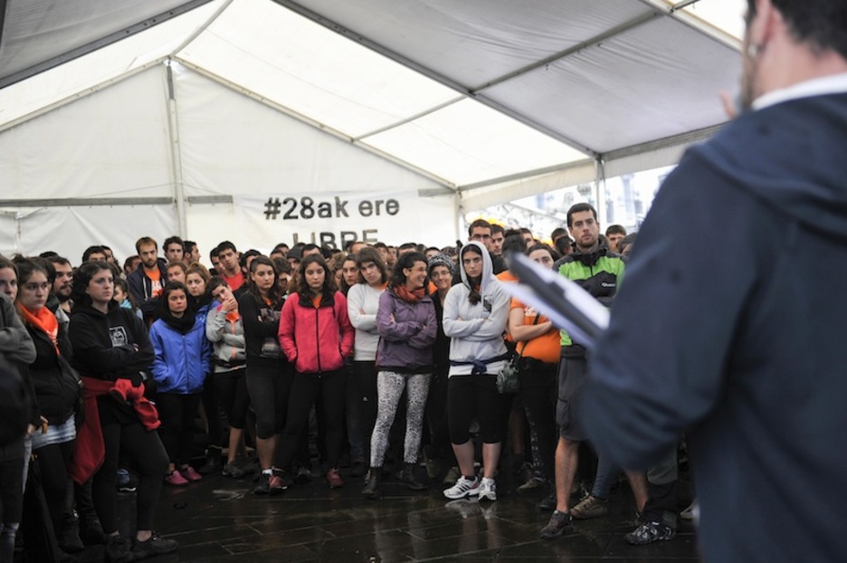 Asanblea para preparar el día.