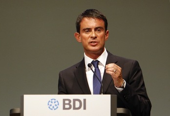 El primer ministro francés, Manuel Valls. (Odd ANDERSEN/AFP PHOTO)