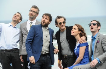 Photocall de la película ‘Félix et Meira’. (Jagoba MANTEROLA/ARGAZKI PRESS)