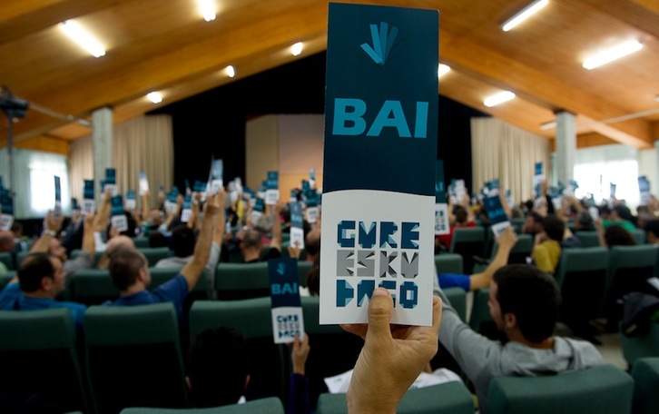 Baiezko bozka jaso dute 20 ebazpenetik 19k. (Raul BOGAJO / ARGAZKI PRESS)