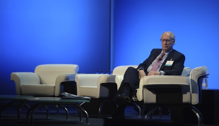 Miguel Boyer, en una imagen tomada en 2009. (Jose JORDAN/AFP)