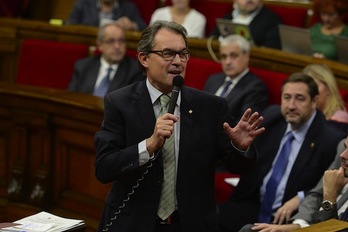 El president catalán, Artur Mas. (Josep LAGO/AFP PHOTO)
