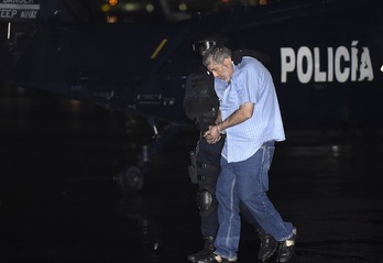 Vicente Carrillo Fuentes, detenido por la Policía Federal. (Roberto SCHMIDT/AFP PHOTO)