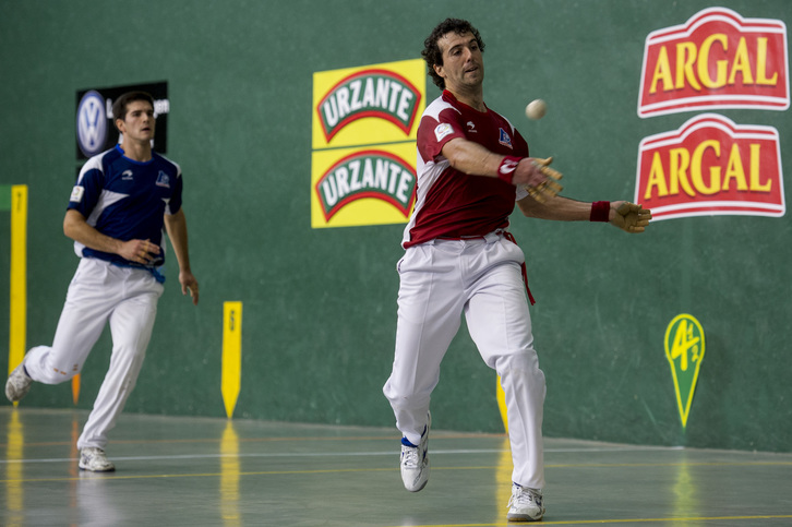 Aritz Lasak eerraz irabazi du. (Iñigo URIZ / ARGAZKI PRESS)