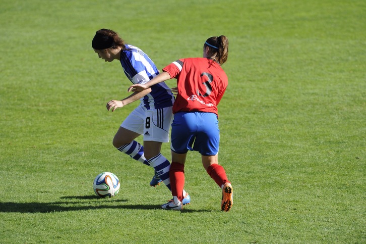 Realak lehen garaipena lortu du Zubietan. (Jon URBE / ARGAZKI PRESS)