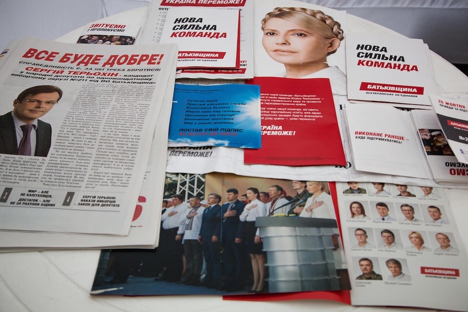 Yulia Timoshenko ha sido la gran derrotada de las elecciones. (Juan TEIXEIRA)