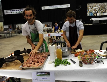 Lurrama azokaren iazko edizioaren irudia. (Gaizka IROZ)