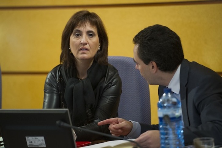 La diputada de Transportes y Obras Públicas de Bizkaia, Itziar Garamendi, en una imagen de archivo. (Monika DEL VALLE/ARGAZKI PRESS)