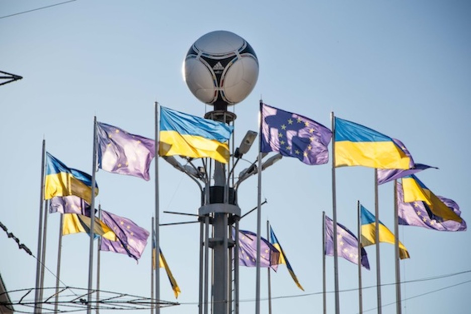 Ucrania ha apostado en las elecciones del 26 de octubre por Europa. (Juan TEIXEIRA)