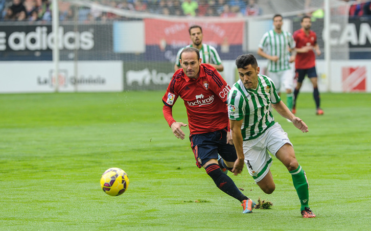 Osasuna ha vuelto a remontar un resultado adverso. (Jagoba MANTEROLA / ARGAZKI PRESS)