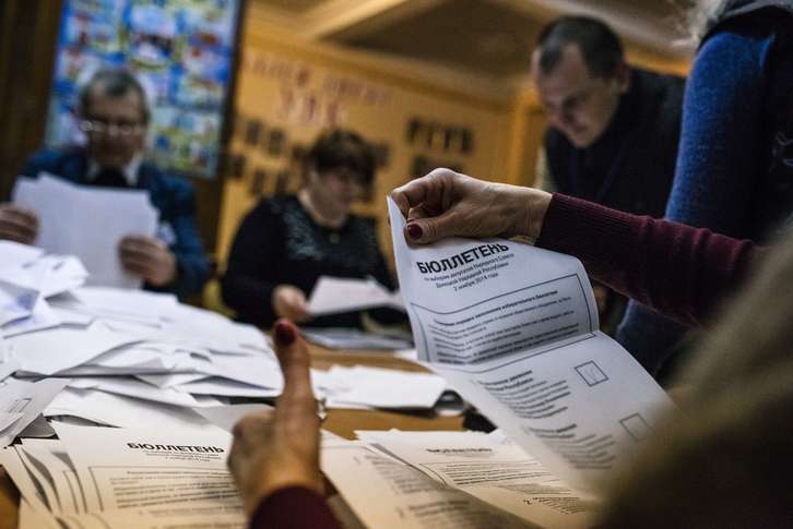 Las votaciones han transcurrido con normalidad. (Dimitar DILKOFF / AFP)