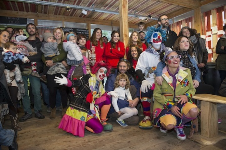 ‘Txo, Mikmak txikia’ proiektuaren aurkezpena. (Jon URBE/ARGAZKI PRESS)