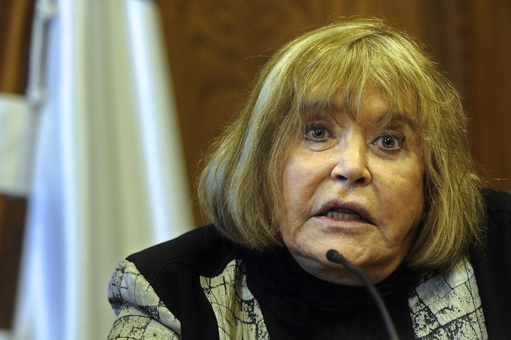 La jueza argentina Maria Servini. (Rafa RIVAS / AFP)