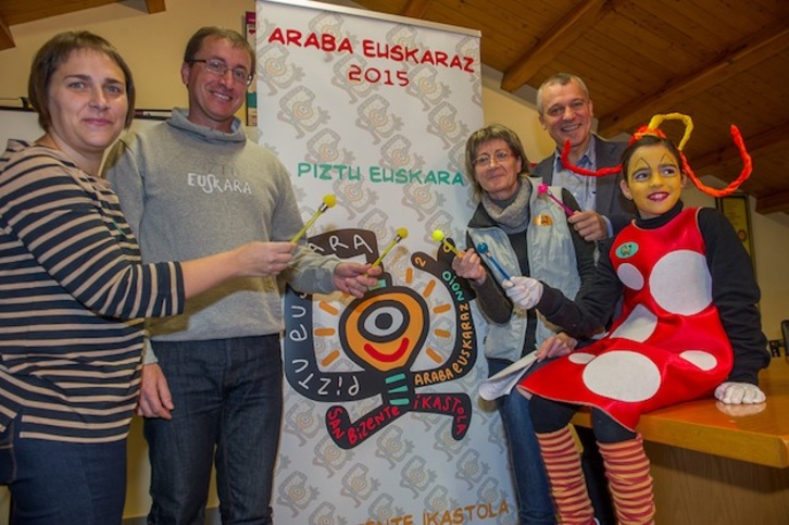 Acto de presentación del Araba Euskaraz de 2015. (Juanan RUIZ / ARGAZKI PRESS)