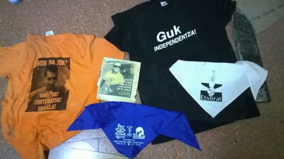 Material guardado a modo de «trofeo de guerra». 