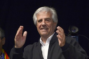 Tabaré Vázquez. (Pablo PORCIUNCULA / AFP)