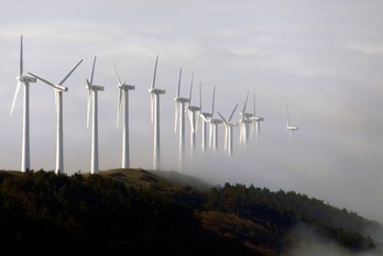 Gamesa-Agoitz se dedica a las palas para aerogeneradores. (Iñigo URIZ / ARGAZKI PRESS)
