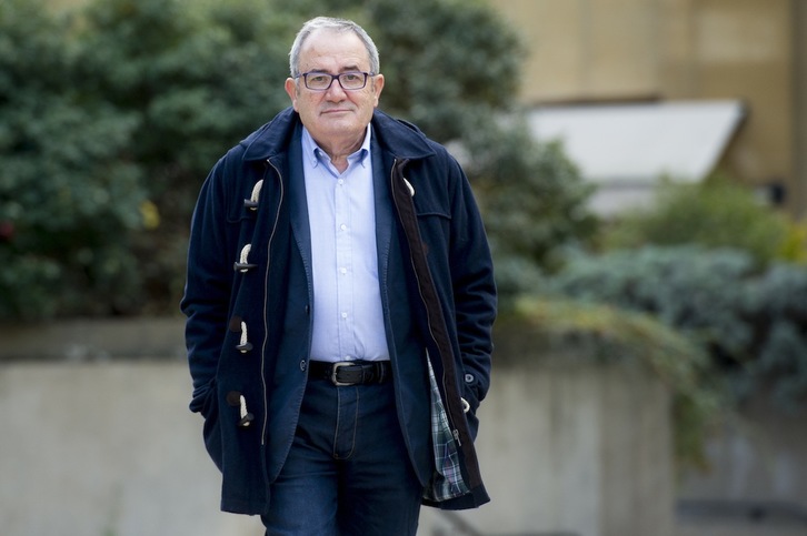 El candidato a la presidencia de Osasuna, Luis Sabalza. (Iñigo URIZ / ARGAZKI PRESS)