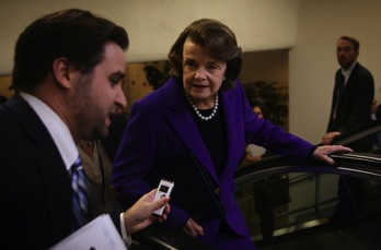 La senadora demócrata Dianne Feinstein ha sido la encargada de presentar el informe. (Alex WONG / AFP)