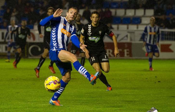 El Alavés se ha impuesto al Albacete (Raul BOGAJO / ARGAZKI PRESS)