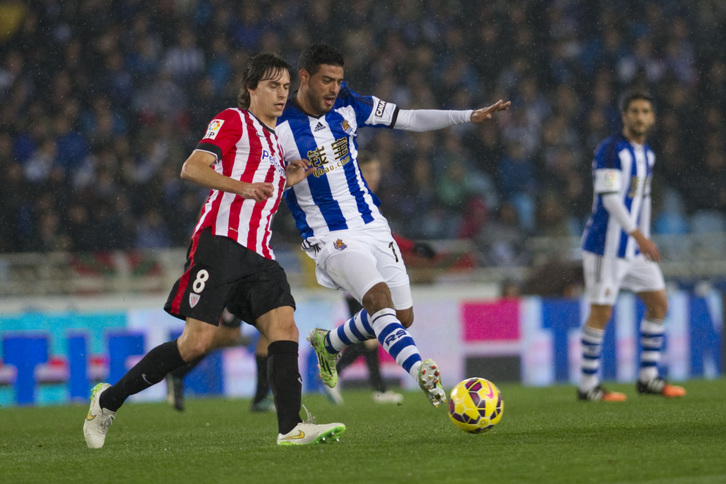 Carlos Vela, en una imagen de archivo. (Juan Carlos RUIZ / ARGAZKI PRESS)