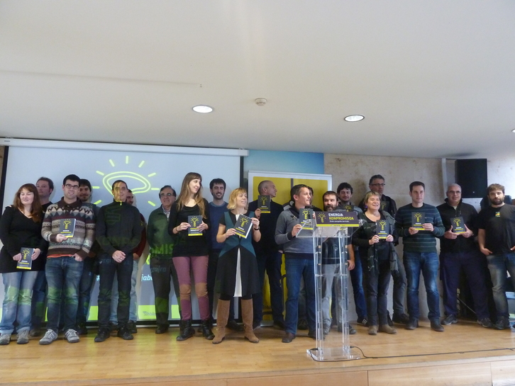Presentación del compromiso energético de EH BIldu.