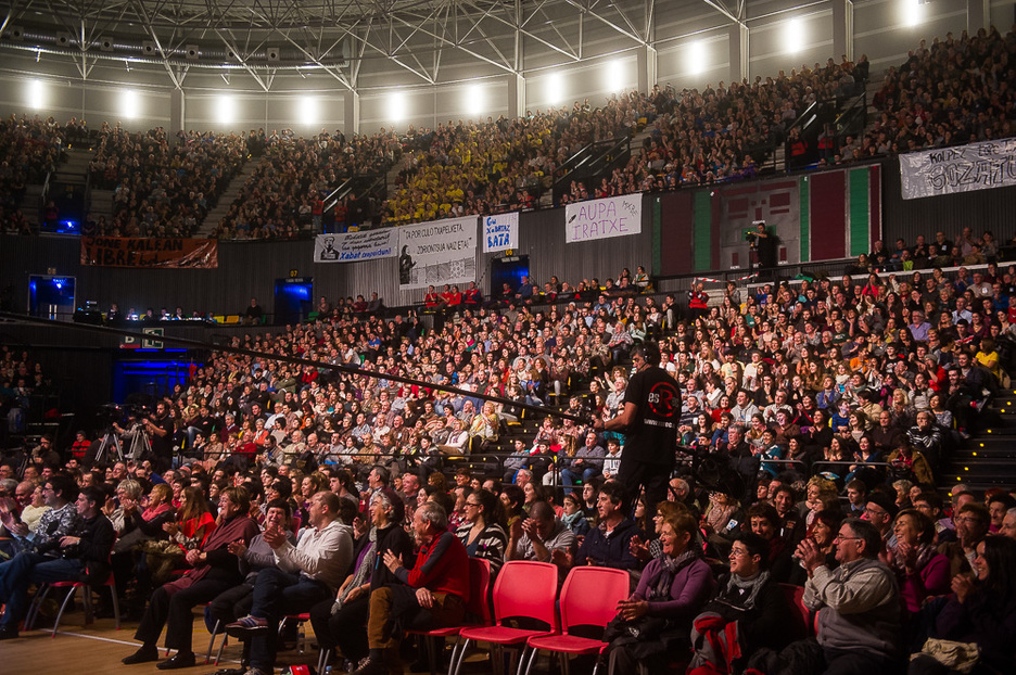 Gozatu ederra hartu dute zaleek finalarekin.