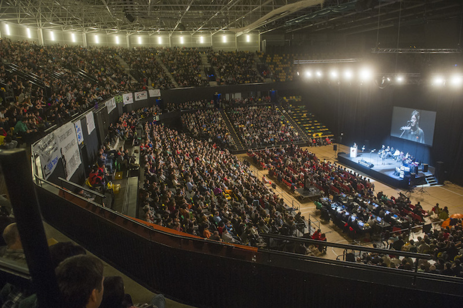 Bertsoaren plaza gorena gaur, Bilbao Arena.