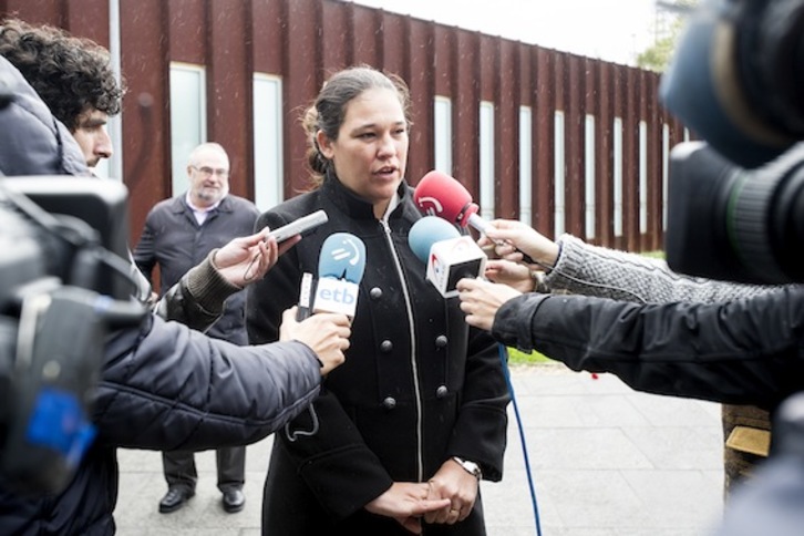 Lohitzune Txarola, Gipuzkoako Batzar Nagusietako presidentea, artxiboko irudi batean. (Iñigo URIZ/ARGAZKI PRESS)