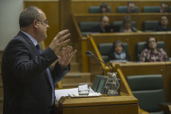 El portavoz parlamentario del PNV, Joseba Egibar, en una imagen de archivo. (Juanan RUIZ/ARGAZKI PRESS)