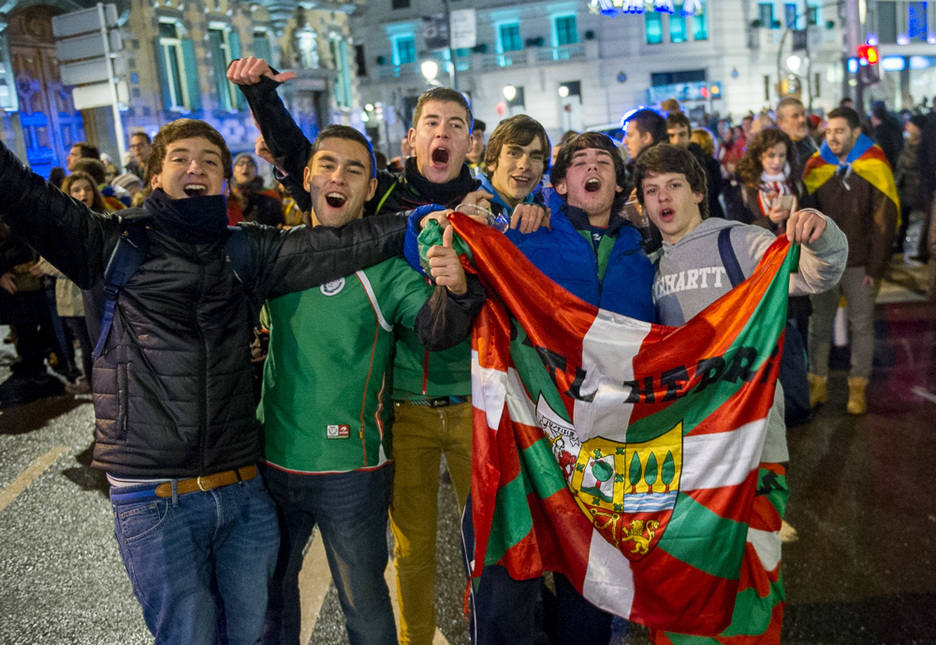 Giro bero izan da Bilboko kaleetan. (ARGAZKI PRESS) Giro bero izan da Bilboko kaleetan. (ARGAZKI PRESS)