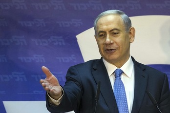 El primer ministro israelí y dirigente del Likud, Benjamin Netanyahu. (Jack GUEZ/AFP PHOTO)