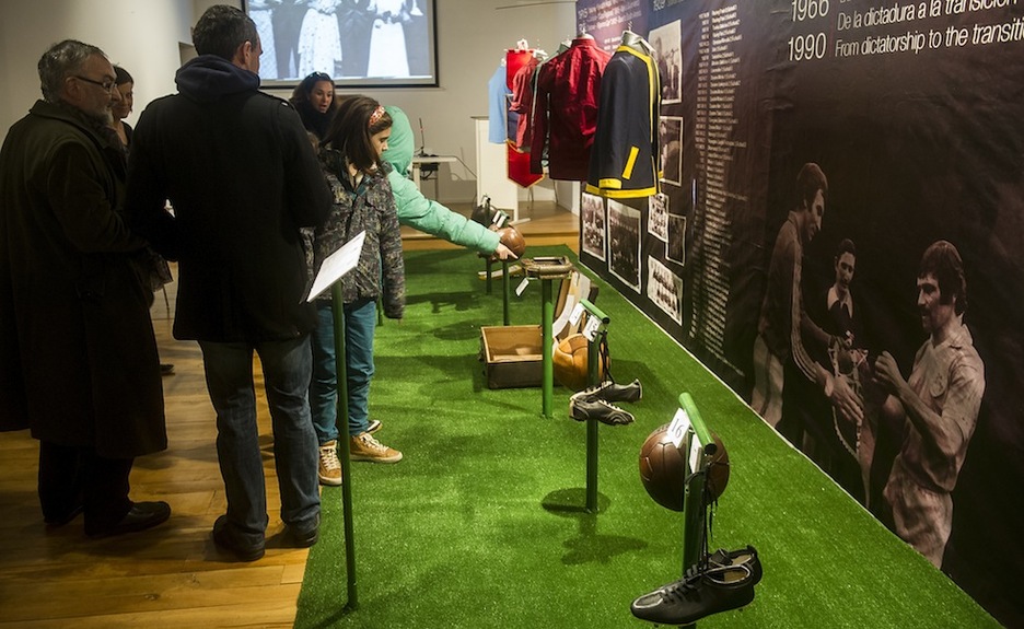 Otra vista de la exposición. (Luis JAUREGIALTZO / ARGAZKI PRESS)