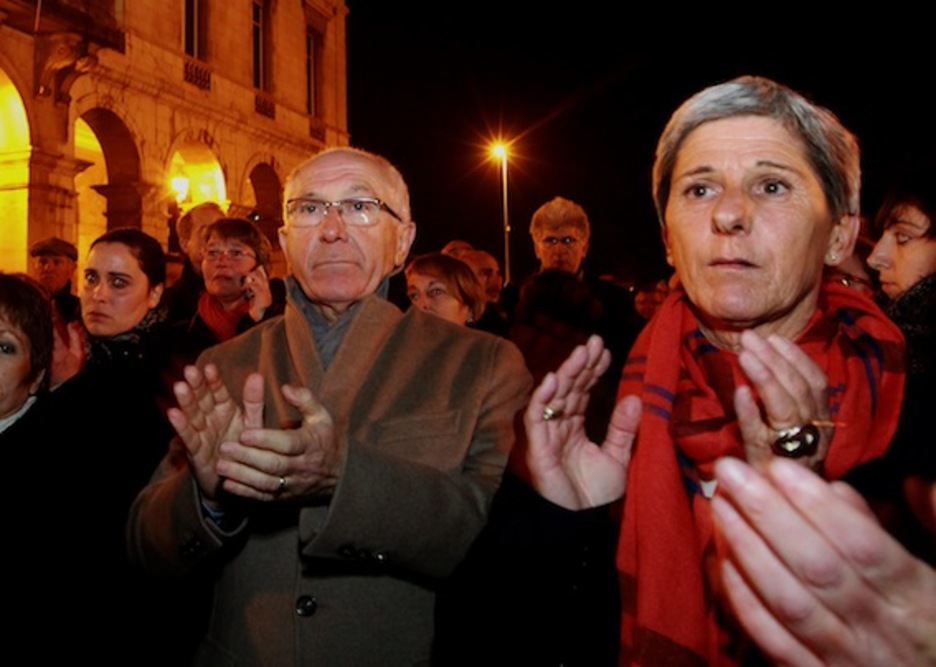 Baionan Charlie Hebdoren alde egindako elgarretaratzea. Baionan Charlie Hebdoren alde egindako elgarretaratzea.
