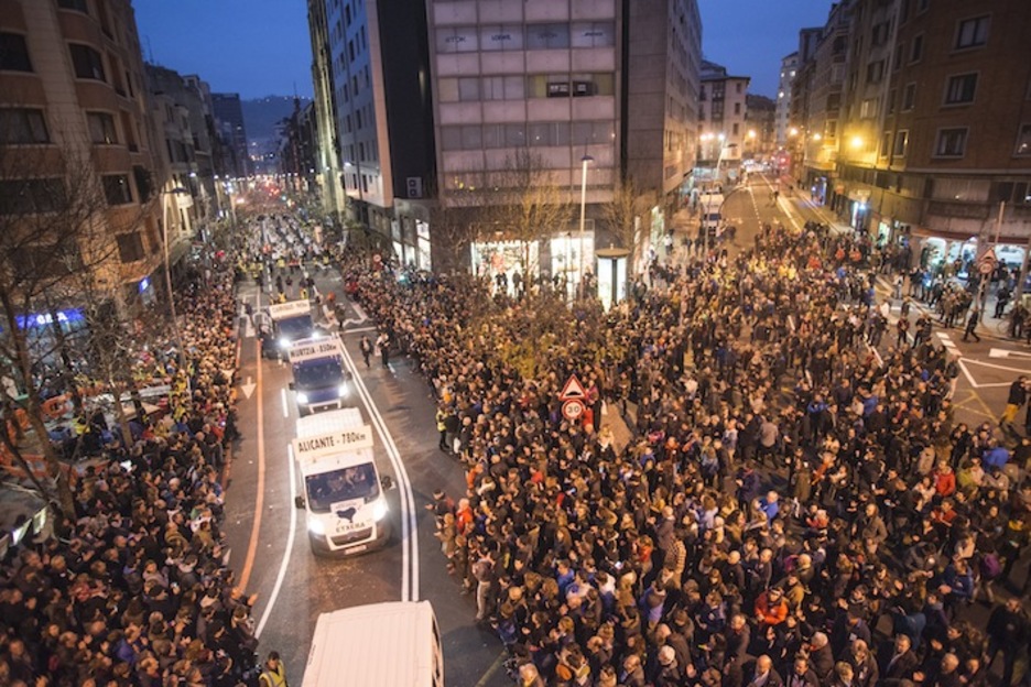 La calle Hurtado Amezaga desde Zabalburu. (Jon URBE/ARGAZKI PRESS) La calle Hurtado Amezaga desde Zabalburu. (Jon URBE/ARGAZKI PRESS)