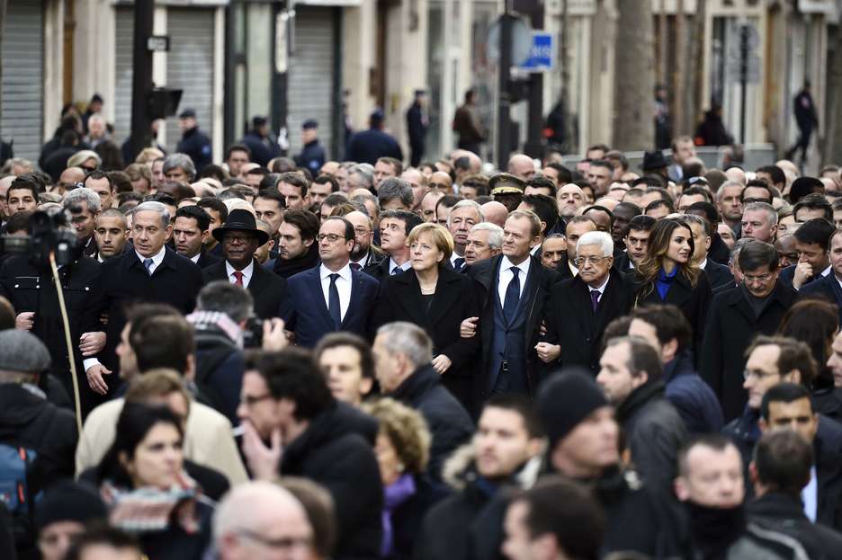 Líderes internacionales se han dado cita en París. (Philippe WOJAZER / AFP) Líderes internacionales se han dado cita en París. (Philippe WOJAZER / AFP)