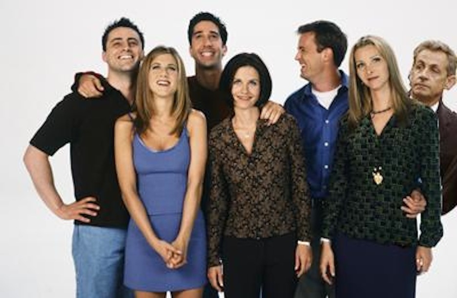 Y todos pensando que los protagonistas de ‘Friends’ eran seis.