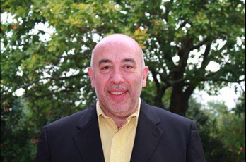 Pantxoa Tellier et Kotte Ecenarro, candidats au canton d'Hendaye - © Gaizka Iroz